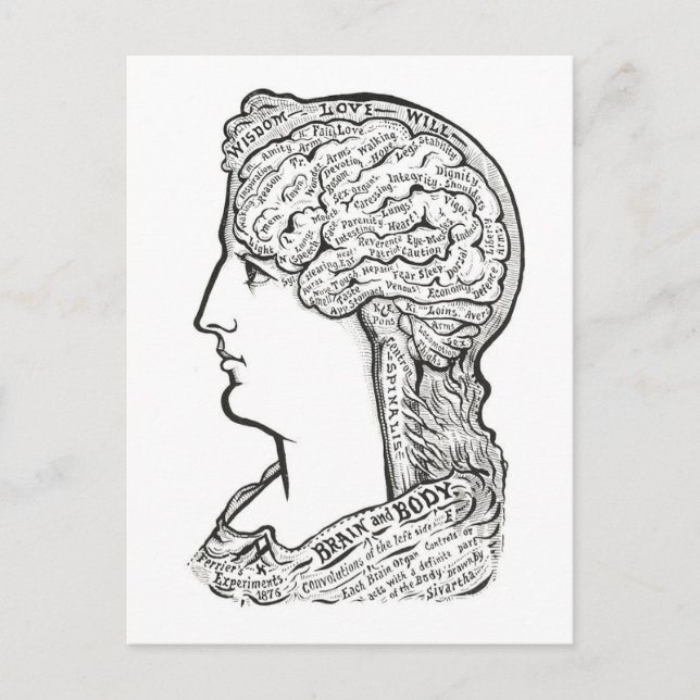 Vintage av bromskorgsanslutning vykort (Framsida)