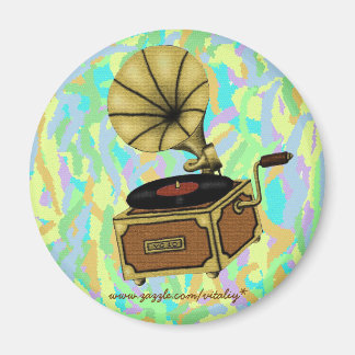 vintage av coola - grammofonmagnetdesign magnet