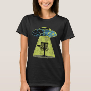 Vintage av främmande tema från UFO-diskgolf - lust T Shirt