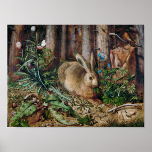 Vintage av friare konsthandel poster