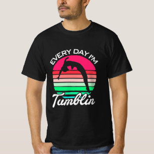 Vintage av Gymnast Retro Tumblin T Shirt