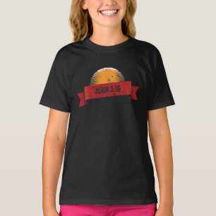 Vintage av John 3:16 Design T Shirt