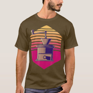 Vintage av kaffemill t shirt