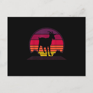 Vintage av lantbrukare Retro Funny Farm Animal Gif Helg Vykort
