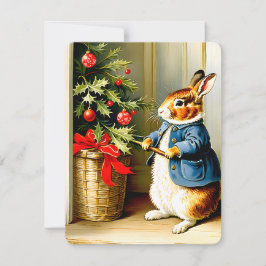 vintage av min godischristmas julkort