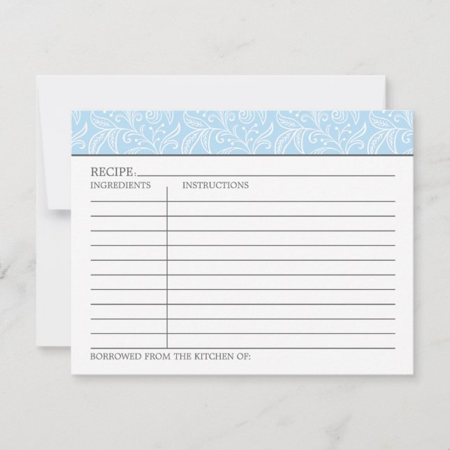 Vintage av något blått Möhippa, recept (Framsida)