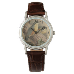 Vintage av nuthatch armbandsur