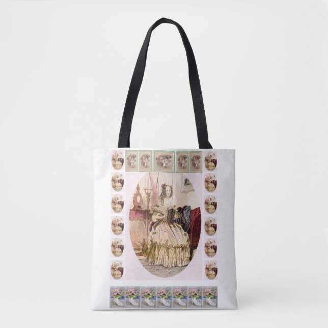 vintage av påse tygkasse (Framsida)