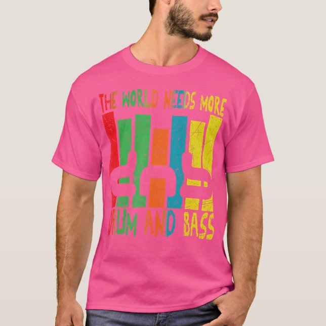 Vintage av romben och omvänd benmassa t shirt (Framsida)