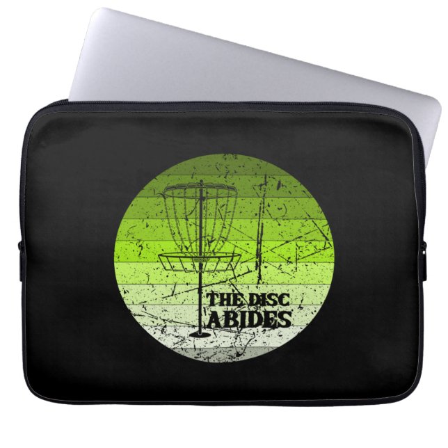 Vintage av skivgolf laptop fodral (Framsidan)