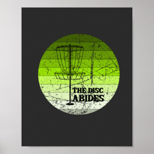 Vintage av skivgolf poster
