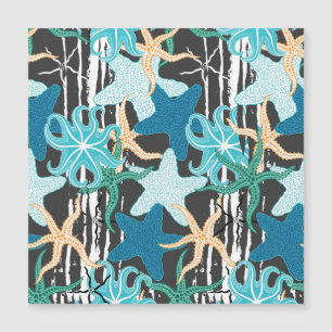 Vintage av stjärtfenad fisk: Mörk, bakgrunden till