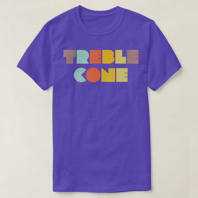 Vintage av treble Cone T Shirt (Design framsida)