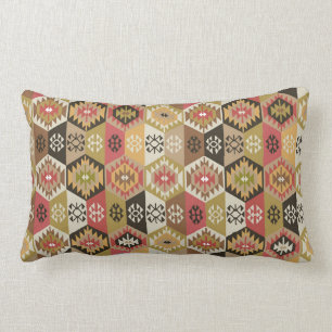 Vintage av turkiska Kilim-stammen Lumbarkudde