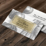 Vintage av vegetabiliska produkter med beteckninge visitkort<br><div class="desc">Affärskort för Vintage av vegetabiliska  med beteckningen Chef Guld.</div>