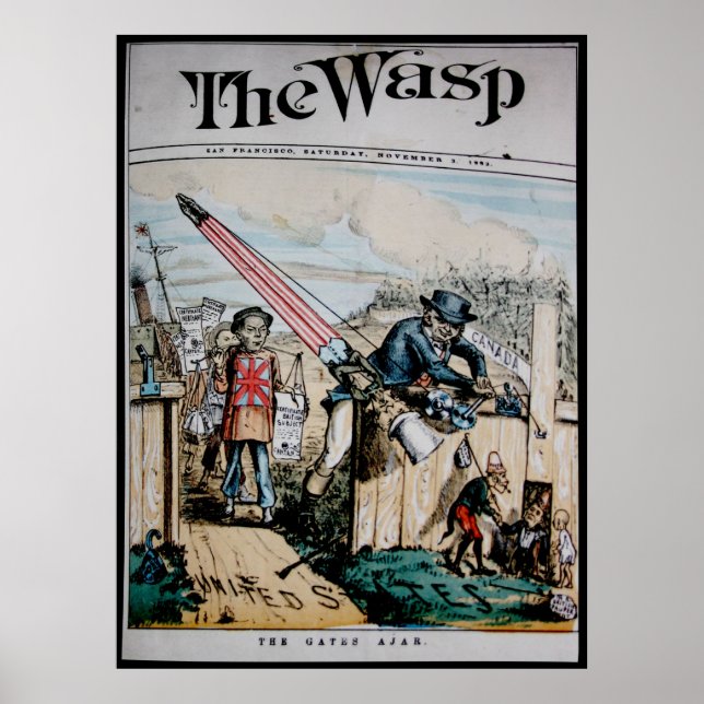 Vintage av WASP Poster (Framsidan)