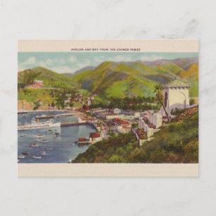 Vintage Avalon California Bay Chime Torn vykort