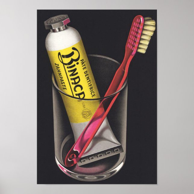 Vintage Avant-Garde Poster utskrift (Framsidan)