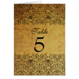 Vintage avfyrade svarta guld-dammkorrespondentkort hälsningskort