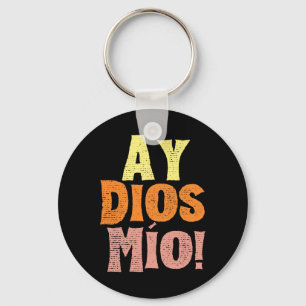 Vintage Ay Dios Mio Cinco De Mayo Festival Family Nyckelring