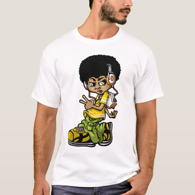 Vintage b-boy tee (Framsida)