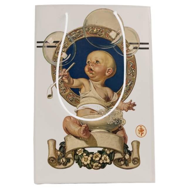 Vintage Baby Bubbles av J.C. Leyendecker Nursery (Framsidan)