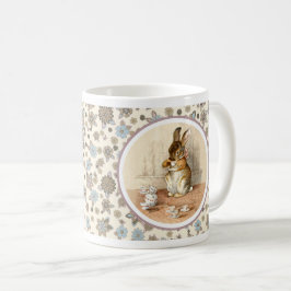 Vintage Baby Bunny Påsk Gift Kaffemugg