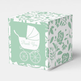 Vintage Baby Carriage Shower Snygg Presentaskar