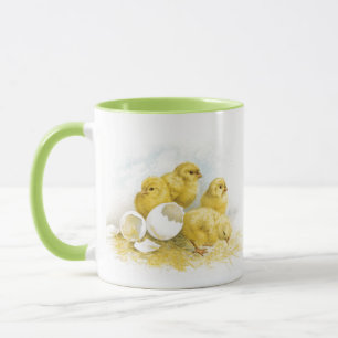Vintage Baby Chickens Mugg