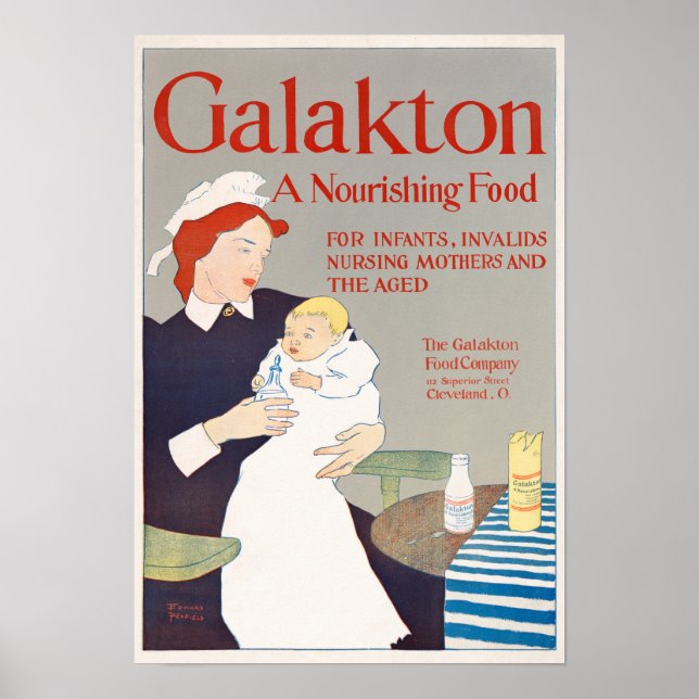 Vintage Baby Formelannonsering Poster (Framsidan)