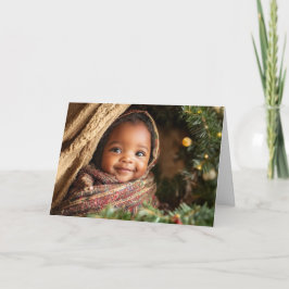 Vintage Baby julkort Kort