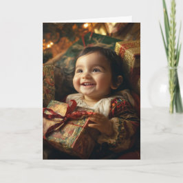 Vintage Baby julkort Kort