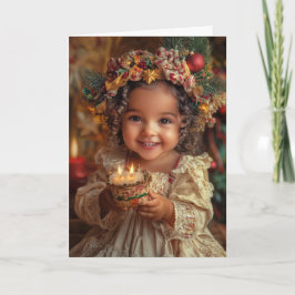 Vintage Baby julkort Kort