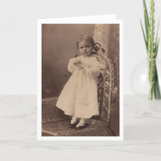 Vintage Baby Kort