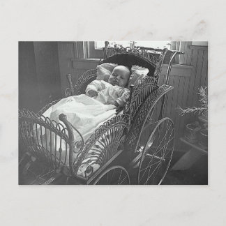 Vintage Baby och Barnvagn Vykort