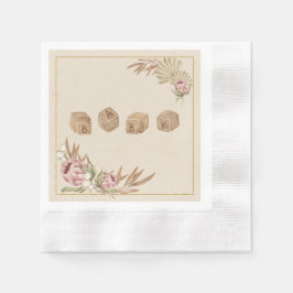 Vintage BabyShower-Pappersservett Pappersservett