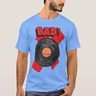 Vintage Bad Music-flicka T Shirt