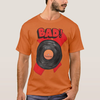 Vintage Bad Music-flicka T Shirt