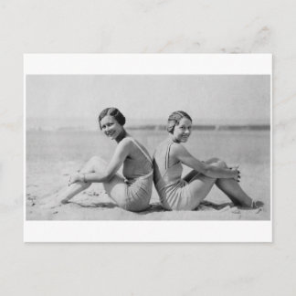 Vintage badare vykort