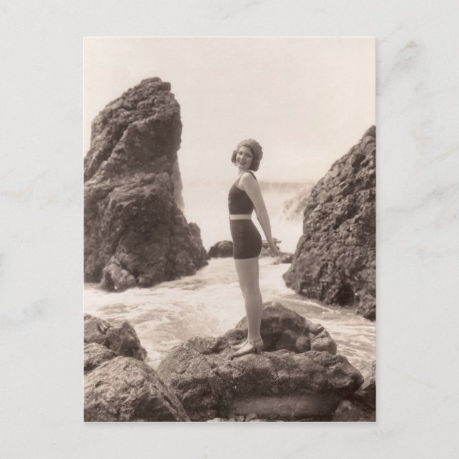 Vintage badklänningar vykort - 1766993-4 (Framsida)