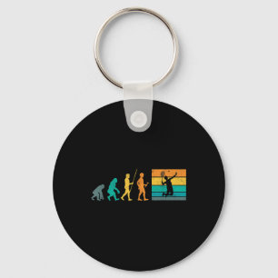 Vintage Badminton Evolution Shuttle Retro Badminto Nyckelring