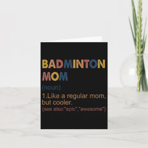 Vintage Badminton Mamma Definition Badminton Mamma Kort