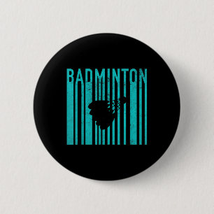 Vintage Badminton - Retro Badmintonspelare - Badmi Knapp