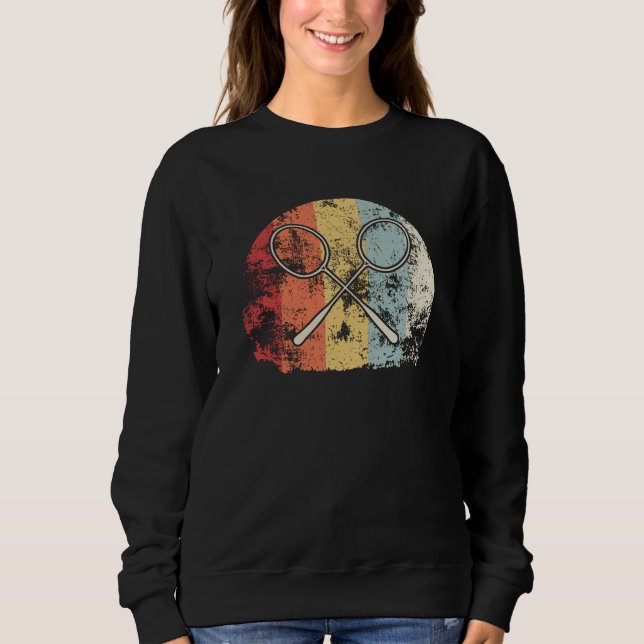 Vintage Badminton T Shirt (Framsida)