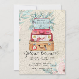 Vintage bagage | Trunk firande examen