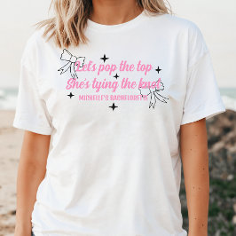 Vintage Bågar & Stjärnor Brud Namn Möhippa T Shirt