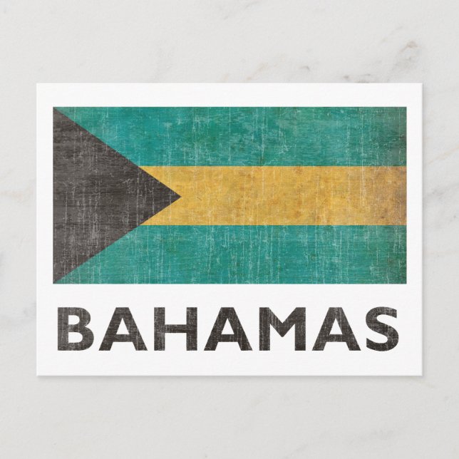 Vintage Bahamas Vykort (Framsida)