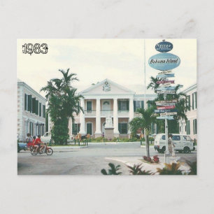 Vintage Bahamas Vykort