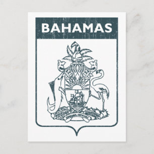 Vintage Bahamas Vykort
