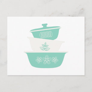 Vintage Bake Ware Vykort